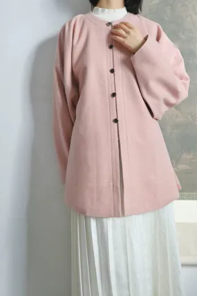Fan Shiliu 番石榴 Guava Modernized Ming Dynasty Yuanling Ao Wool Blend Short Winter Coat