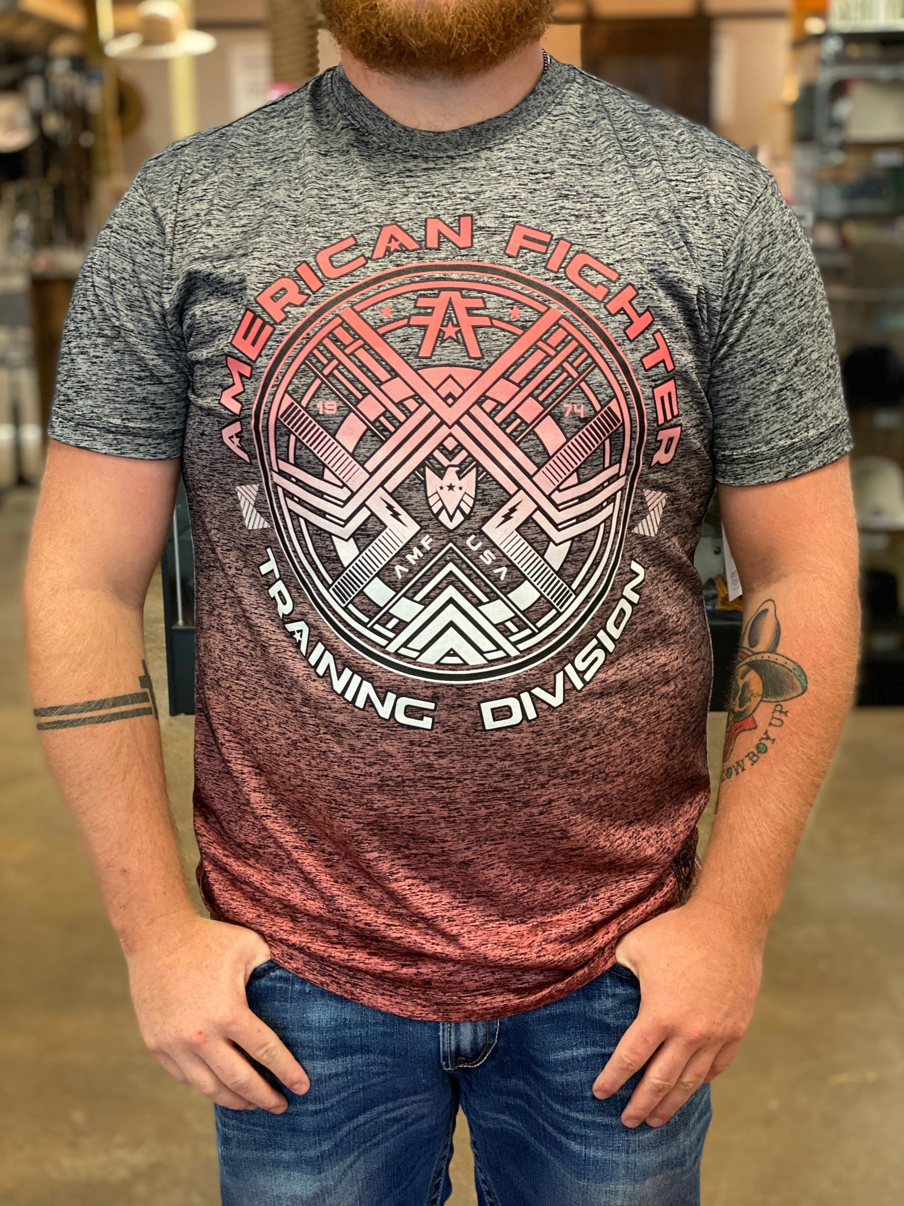FM13489 - American Fighter Men’s SS T-Shirt - MCKINLEY