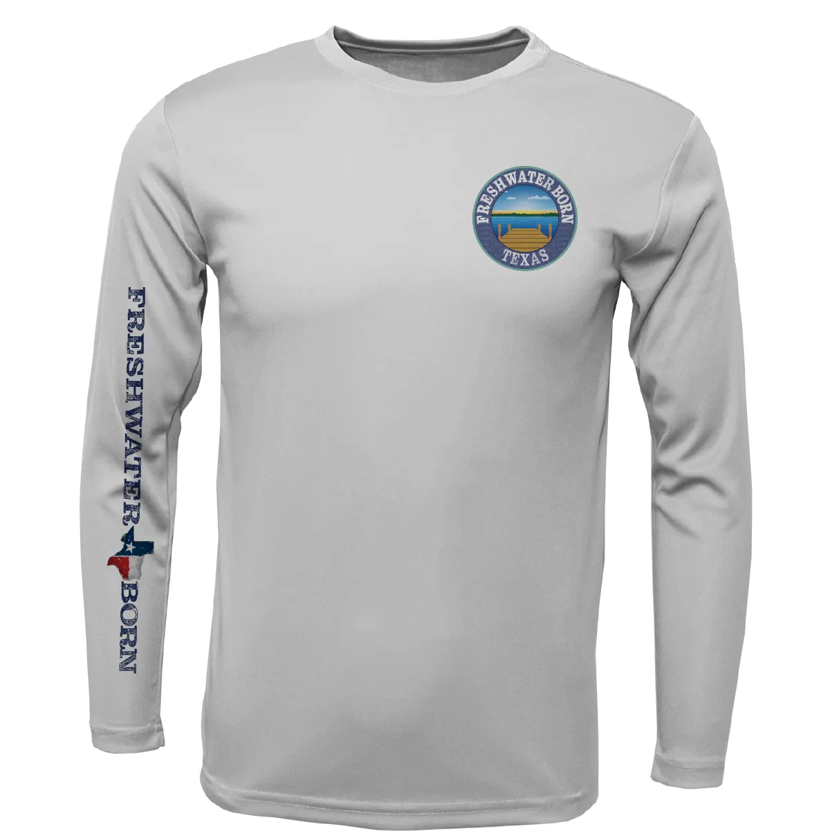 Fort Worth Freshwater Born Boy's Long Sleeve UPF 50  Dry-Fit Shirt