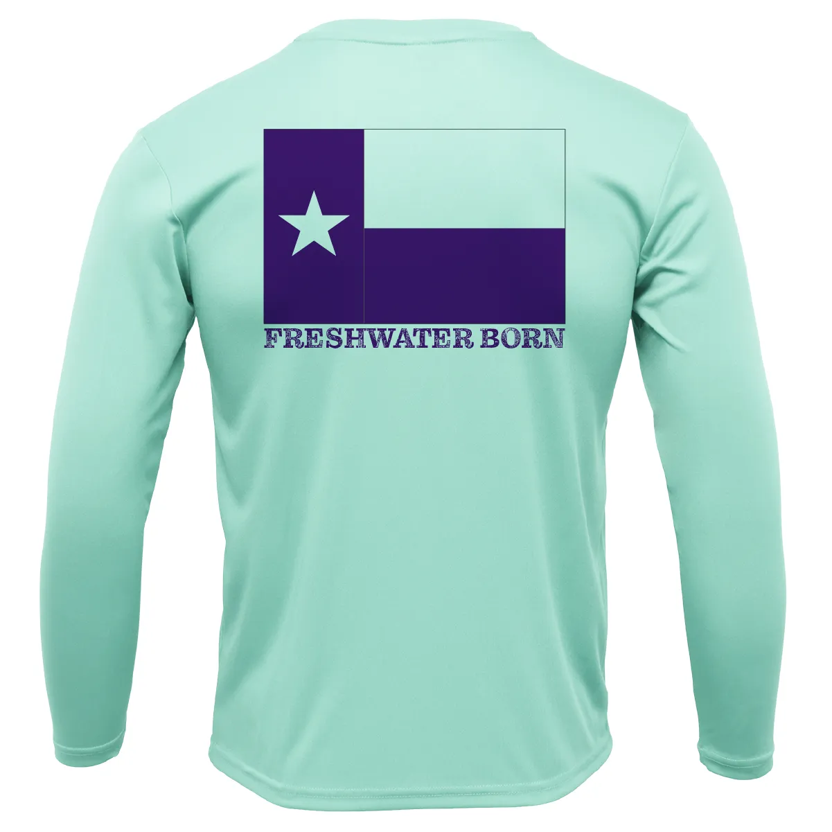 Fort Worth Freshwater Born Boy's Long Sleeve UPF 50  Dry-Fit Shirt