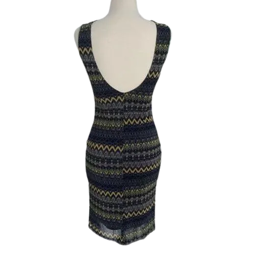 Francescas Collections Aztec Print Dress, Size Small
