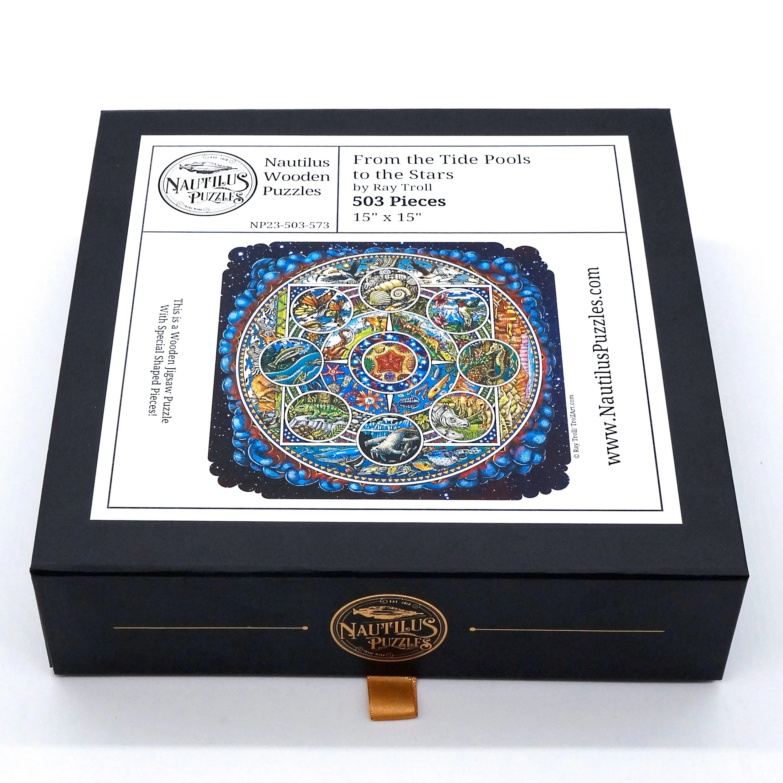 From the Tide Pools to the Stars (503 Piece Wooden Jigsaw Puzzle)