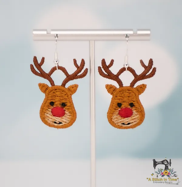 FSL Reindeer Earrings