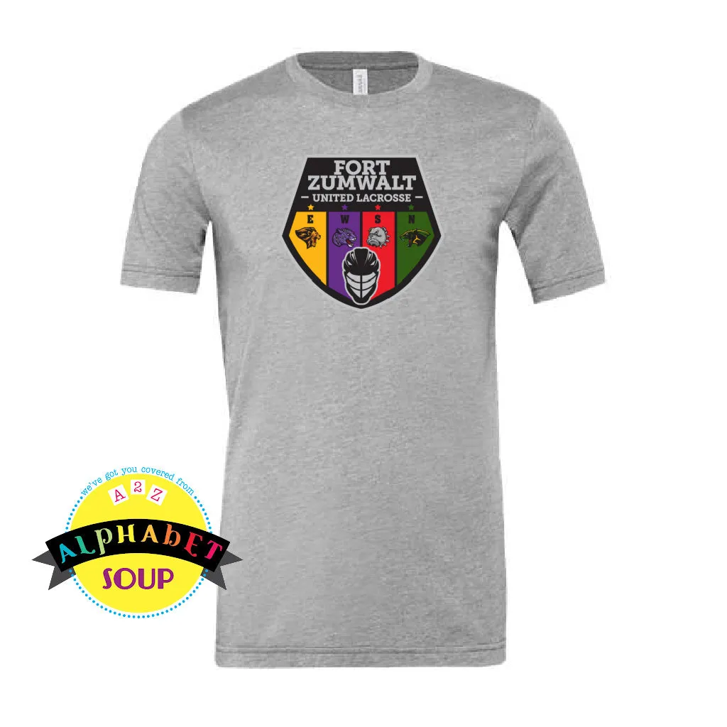 FZ United Boys Lacrosse Logo Design On Adult and Youth Tees And Sweatshirts