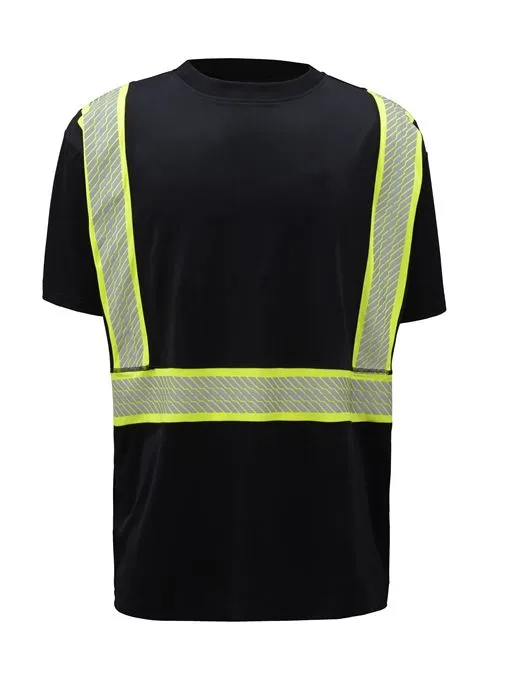 GSS Class 2 Onyx Two-Tone Anti-Snag T-Shirt W/Segment Tape