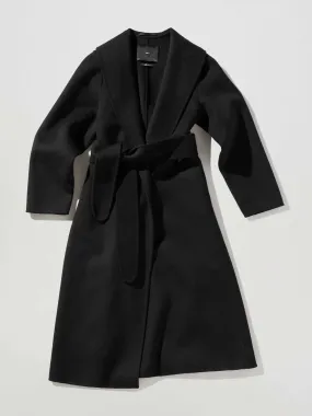 Handmade robe wool coat