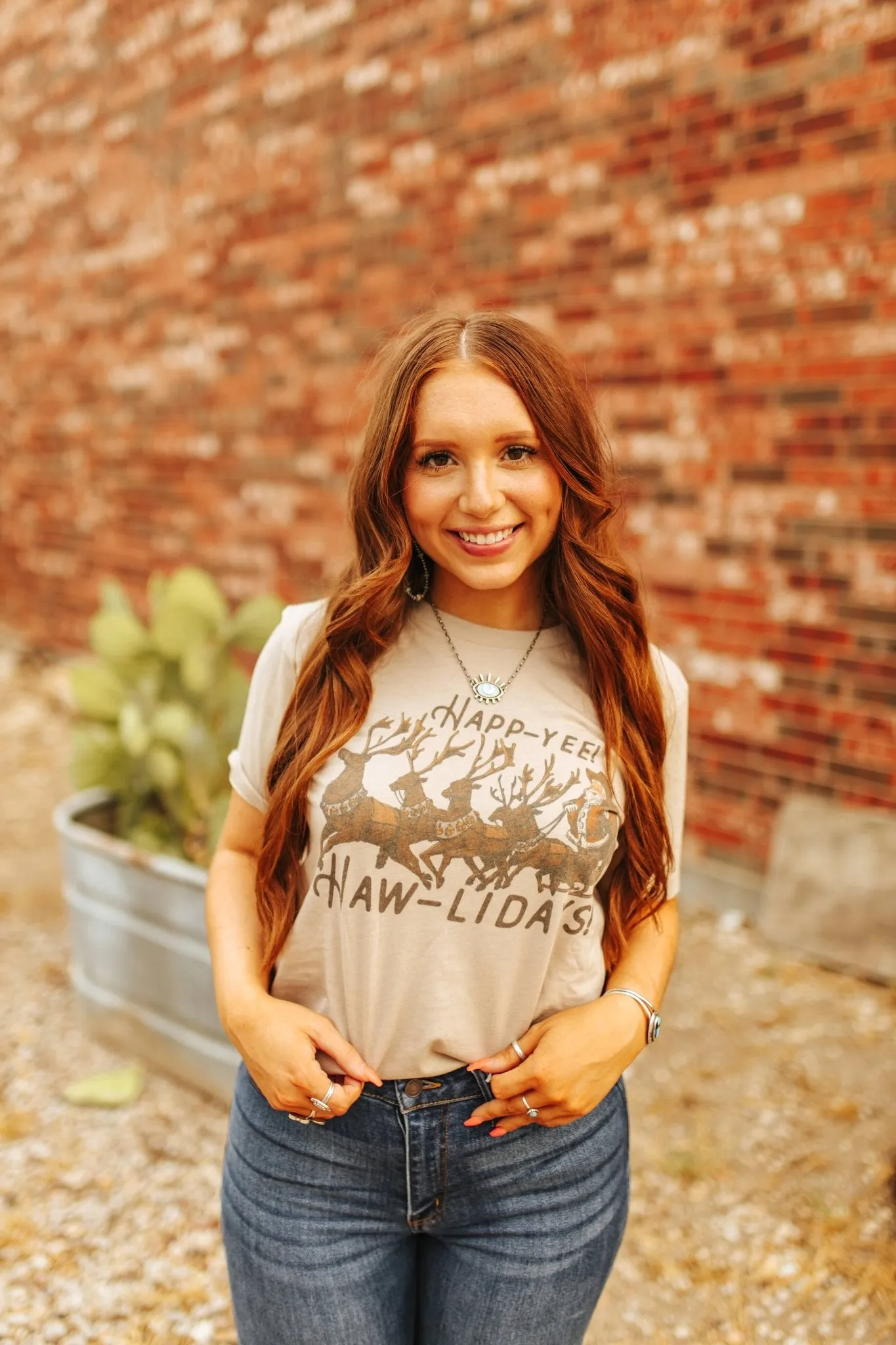 Happy Yee-Haw Holidays Graphic Tee