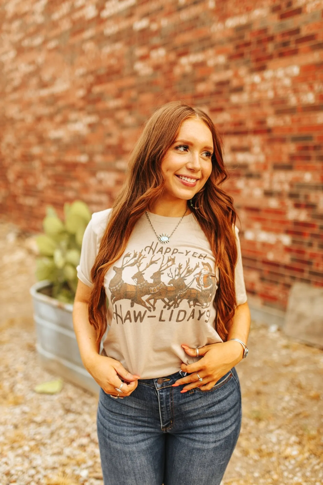 Happy Yee-Haw Holidays Graphic Tee
