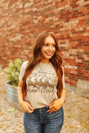 Happy Yee-Haw Holidays Graphic Tee