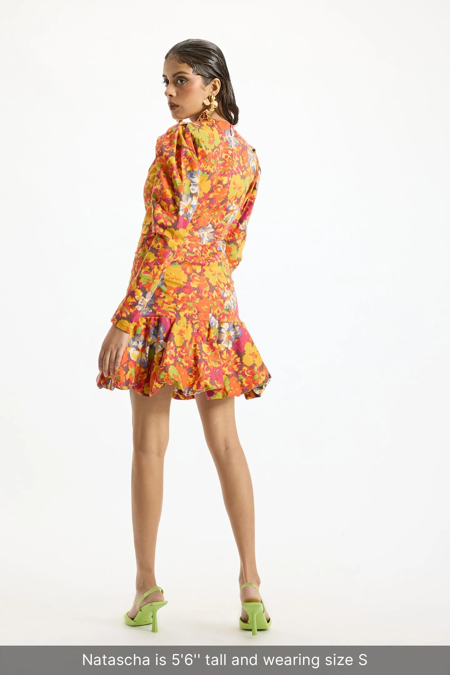 Kaina|Floral Bodycon Dress