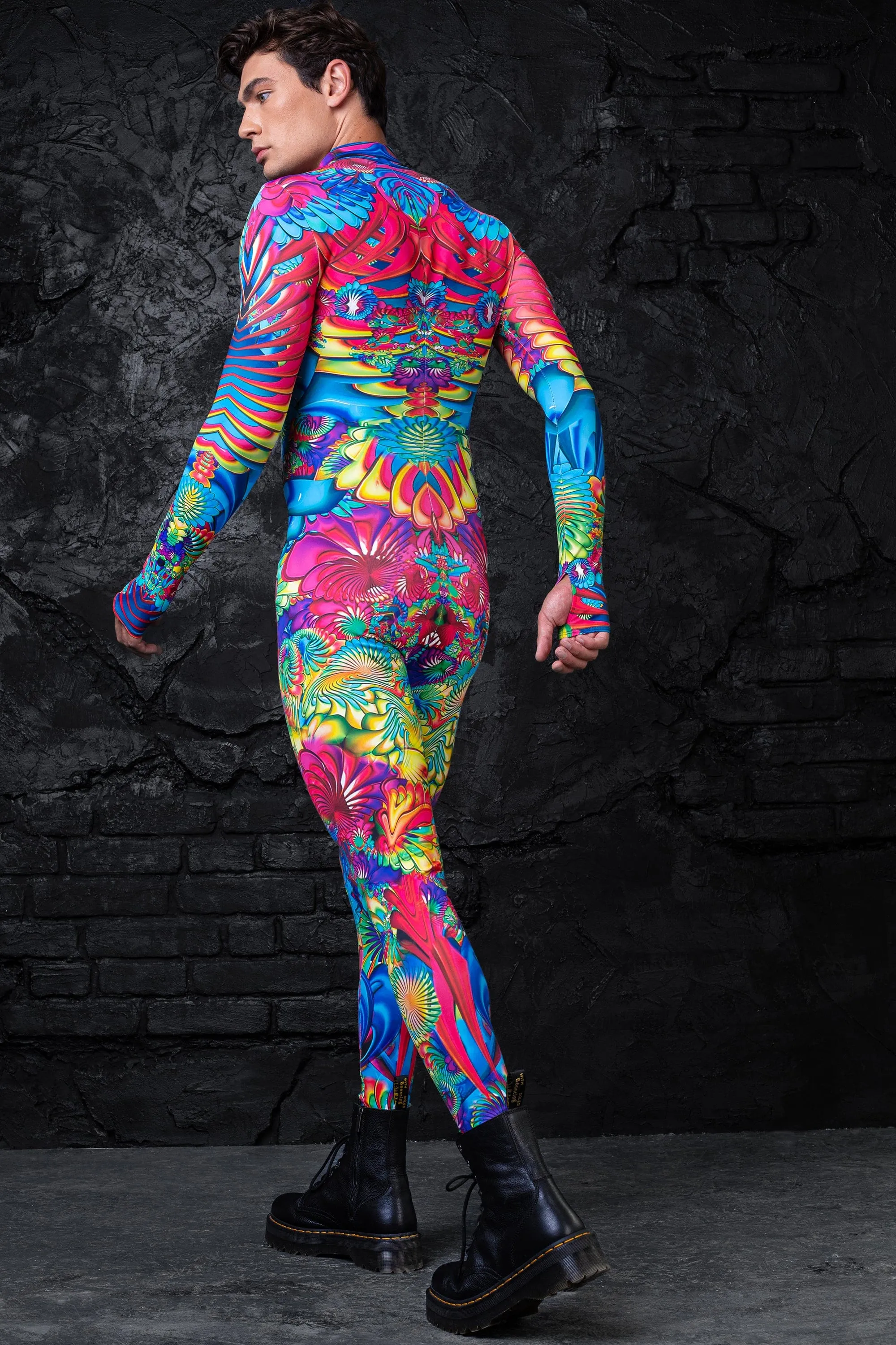 Kaleidoscopic Bloom Male Costume