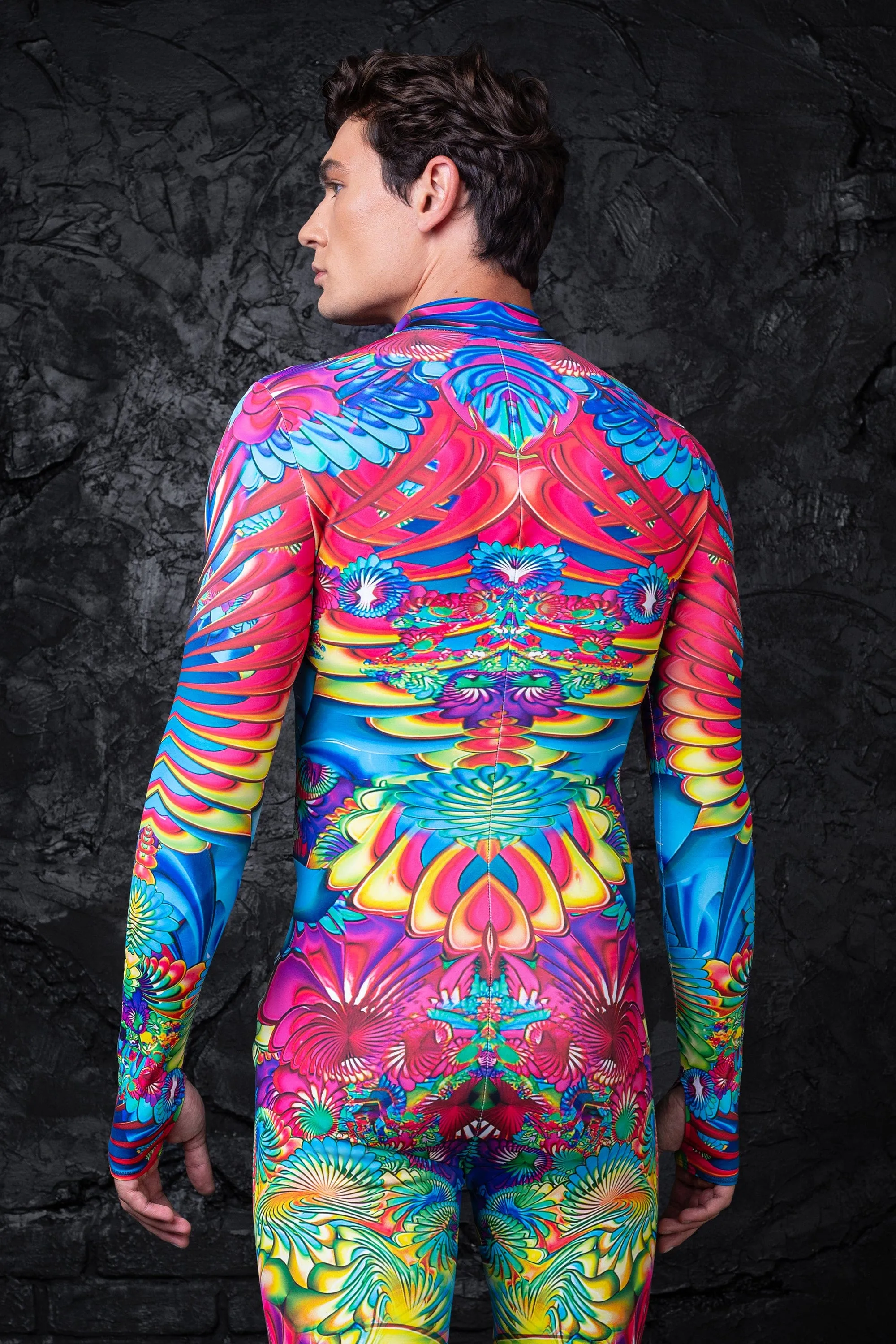 Kaleidoscopic Bloom Male Costume