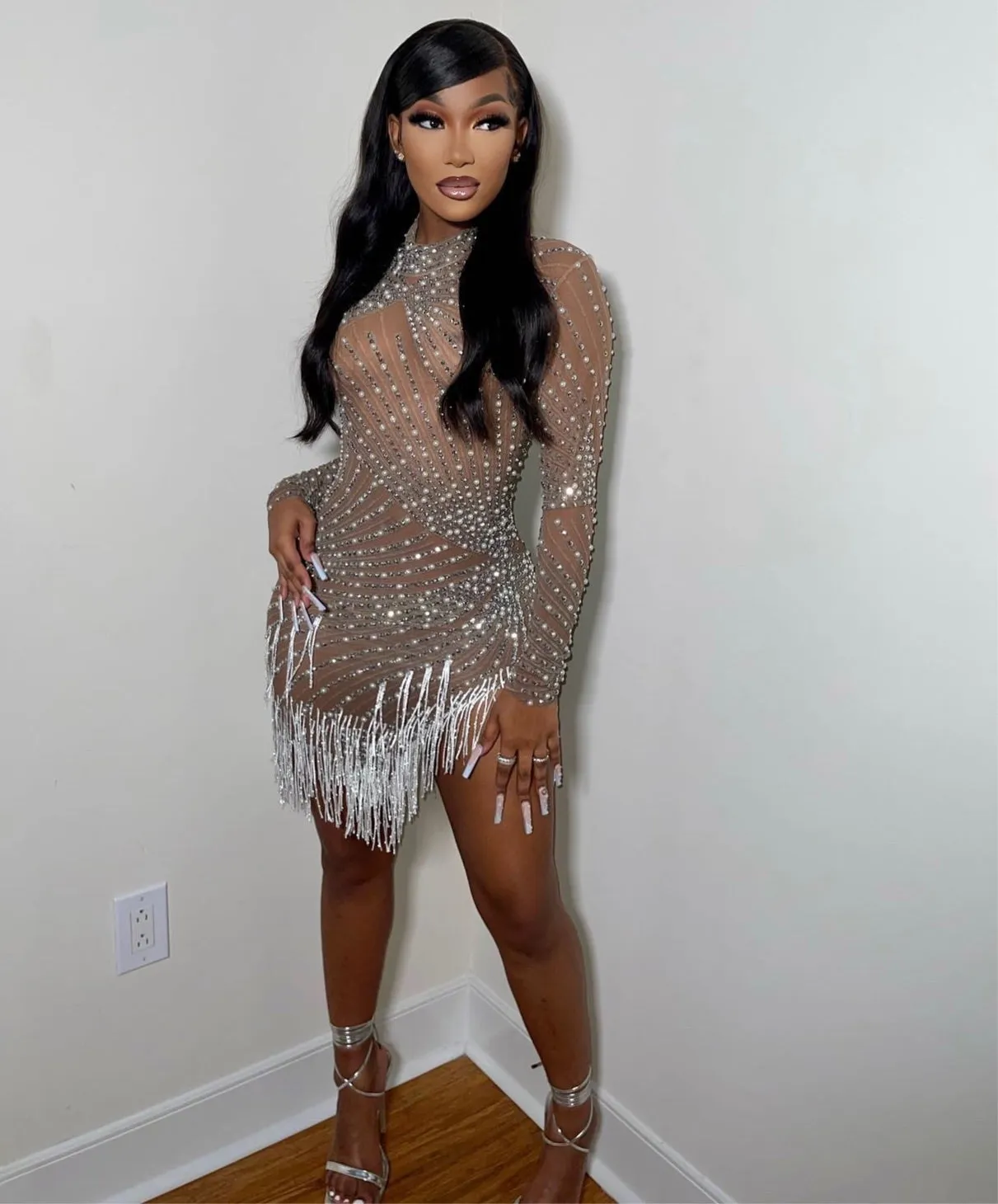Kimberly Pearls Dress
