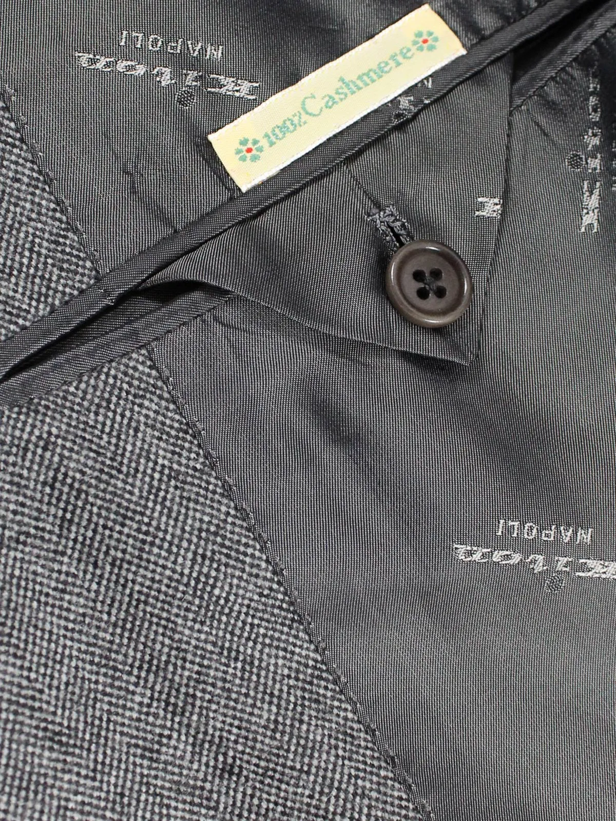 Kiton Cashmere Sport Coat Gray Herringbone - EUR 56/ US 44 R REDUCED SALE