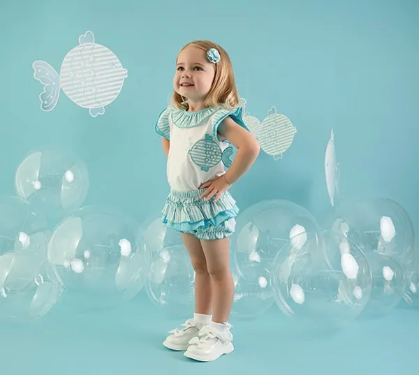 Little A 'Little Fish' Top and Pants set, Khloe
