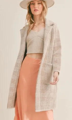 Marco Houndstooth Coat