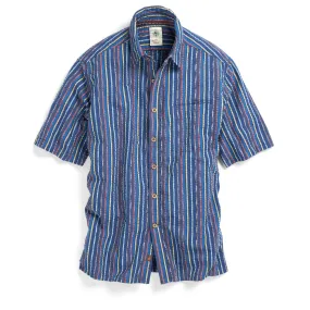 Maupiti Seersucker Stripe Shirt - Tall