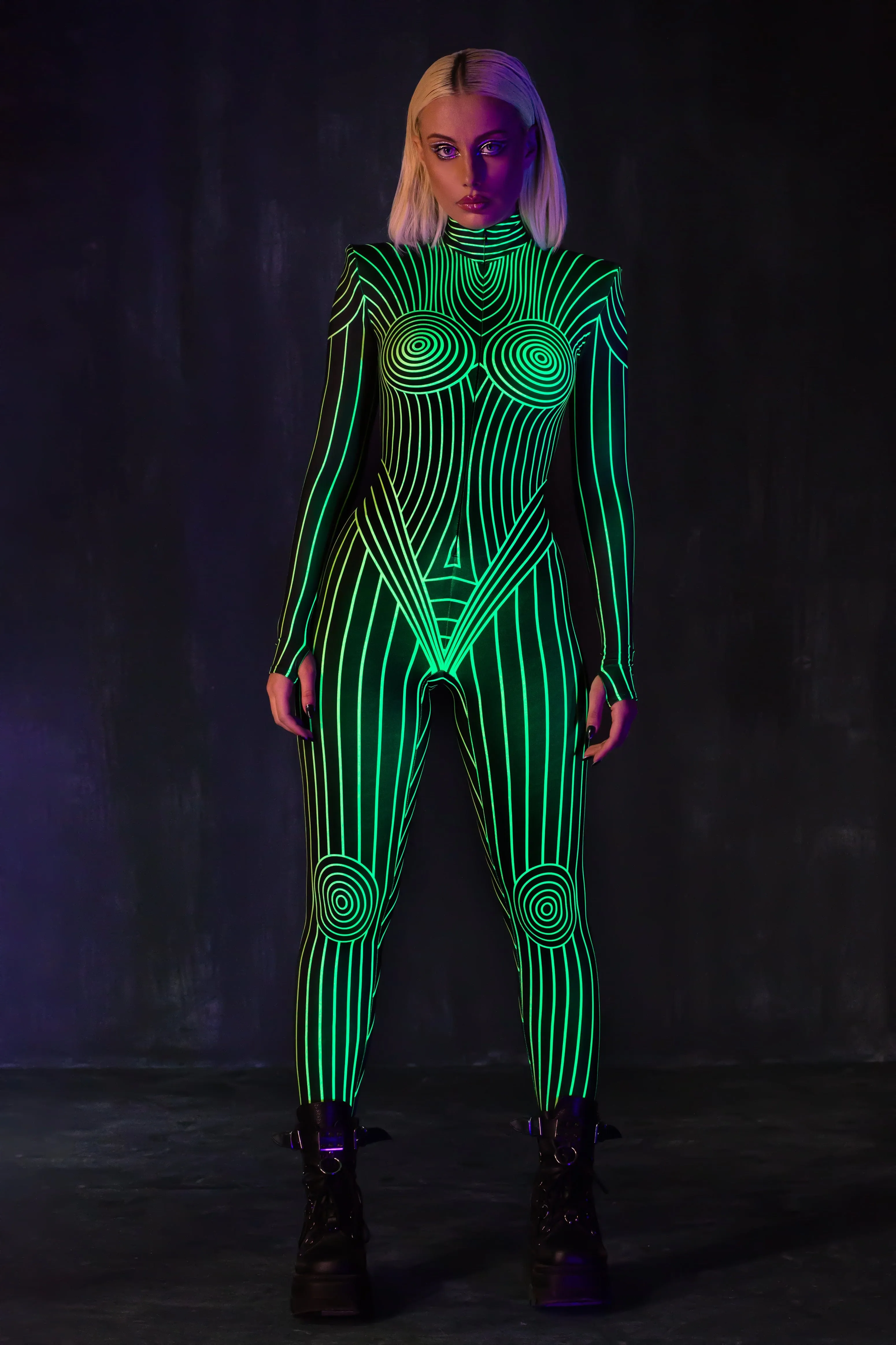 Maxima Green Pad Costume
