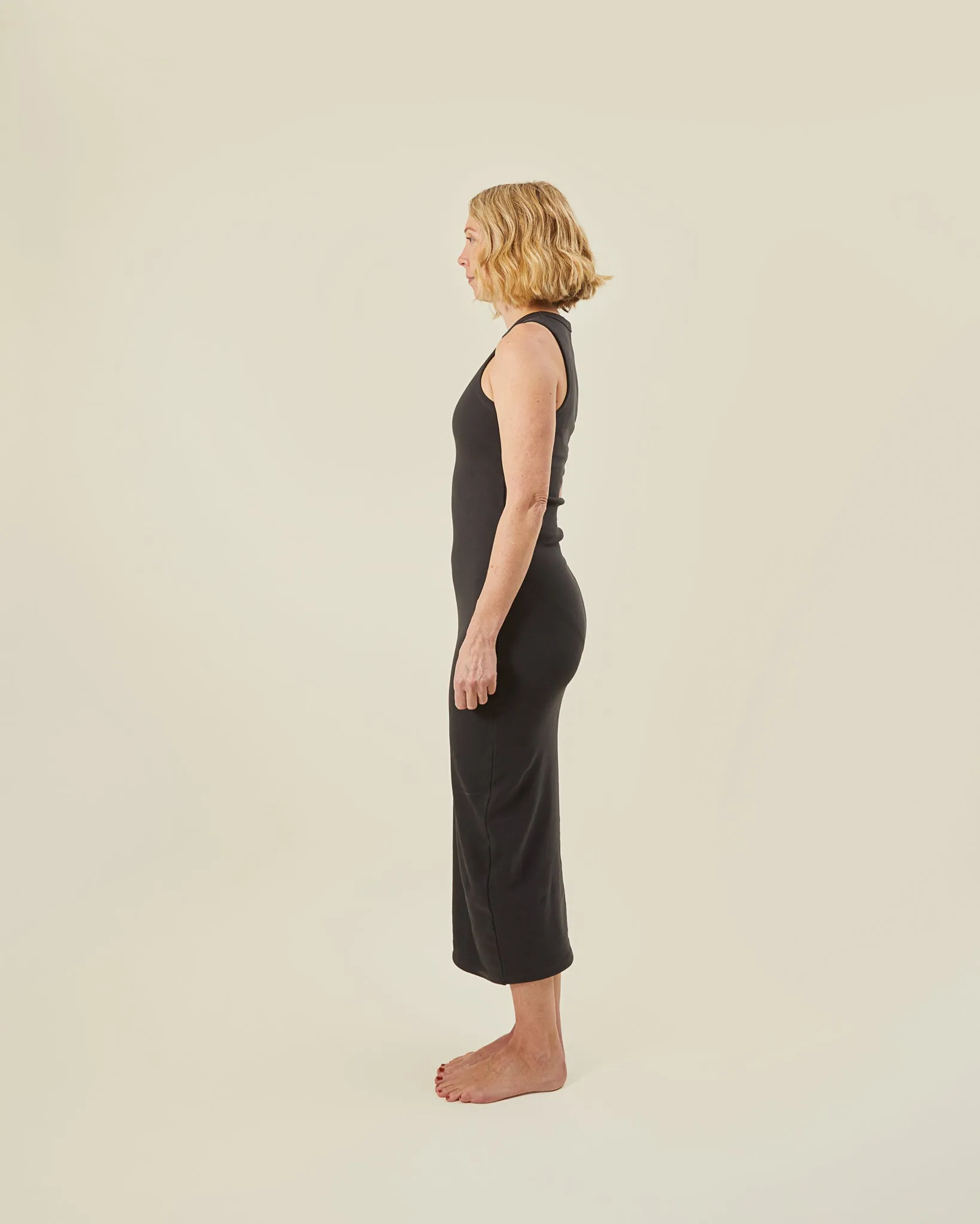 Nancy Dress - Charcoal