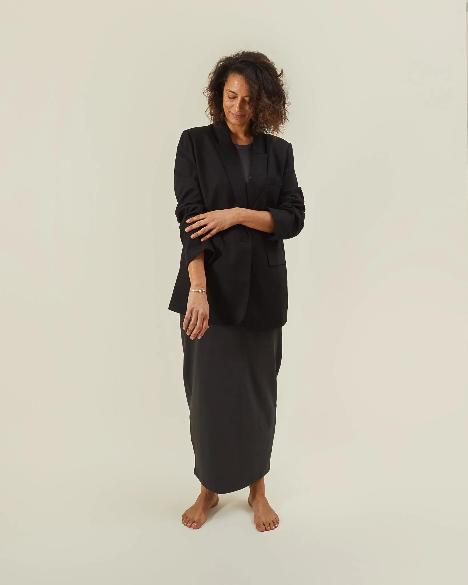 Nancy Dress - Charcoal