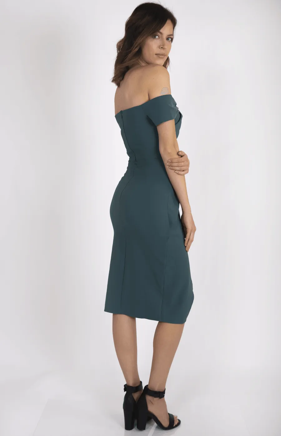 Naomi Dress In Teal