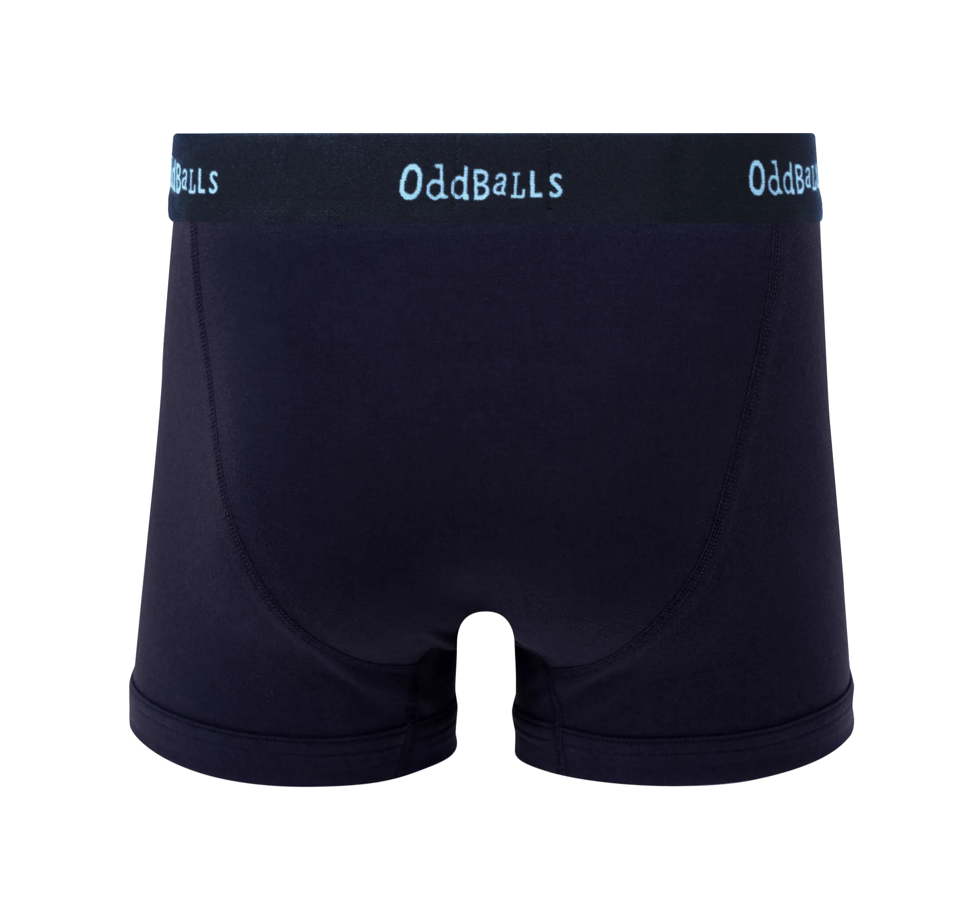 Navy/Cyan OddBalls - Mens Boxer Shorts