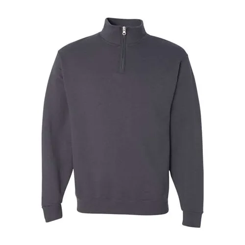 Nublend® Cadet Collar Quarter-Zip Sweatshirt