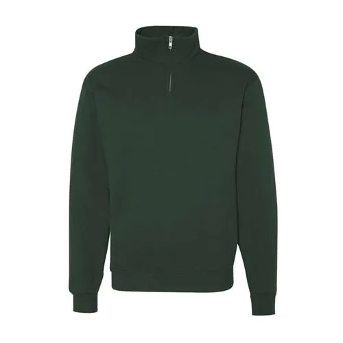 Nublend® Cadet Collar Quarter-Zip Sweatshirt