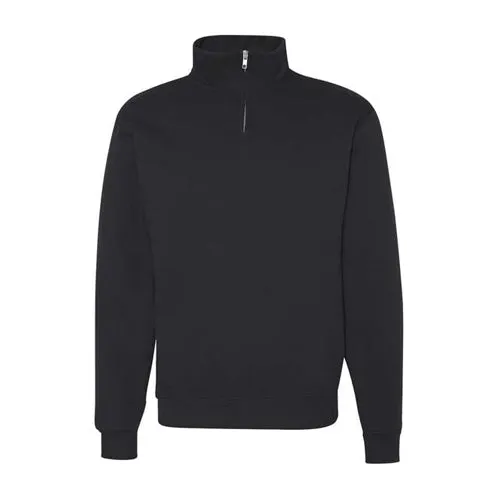 Nublend® Cadet Collar Quarter-Zip Sweatshirt