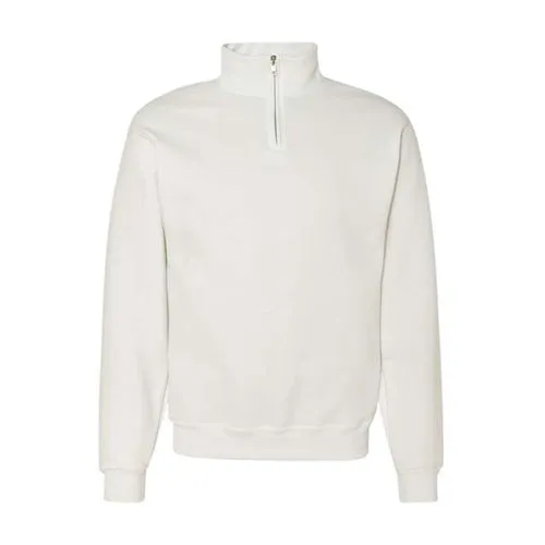 Nublend® Cadet Collar Quarter-Zip Sweatshirt