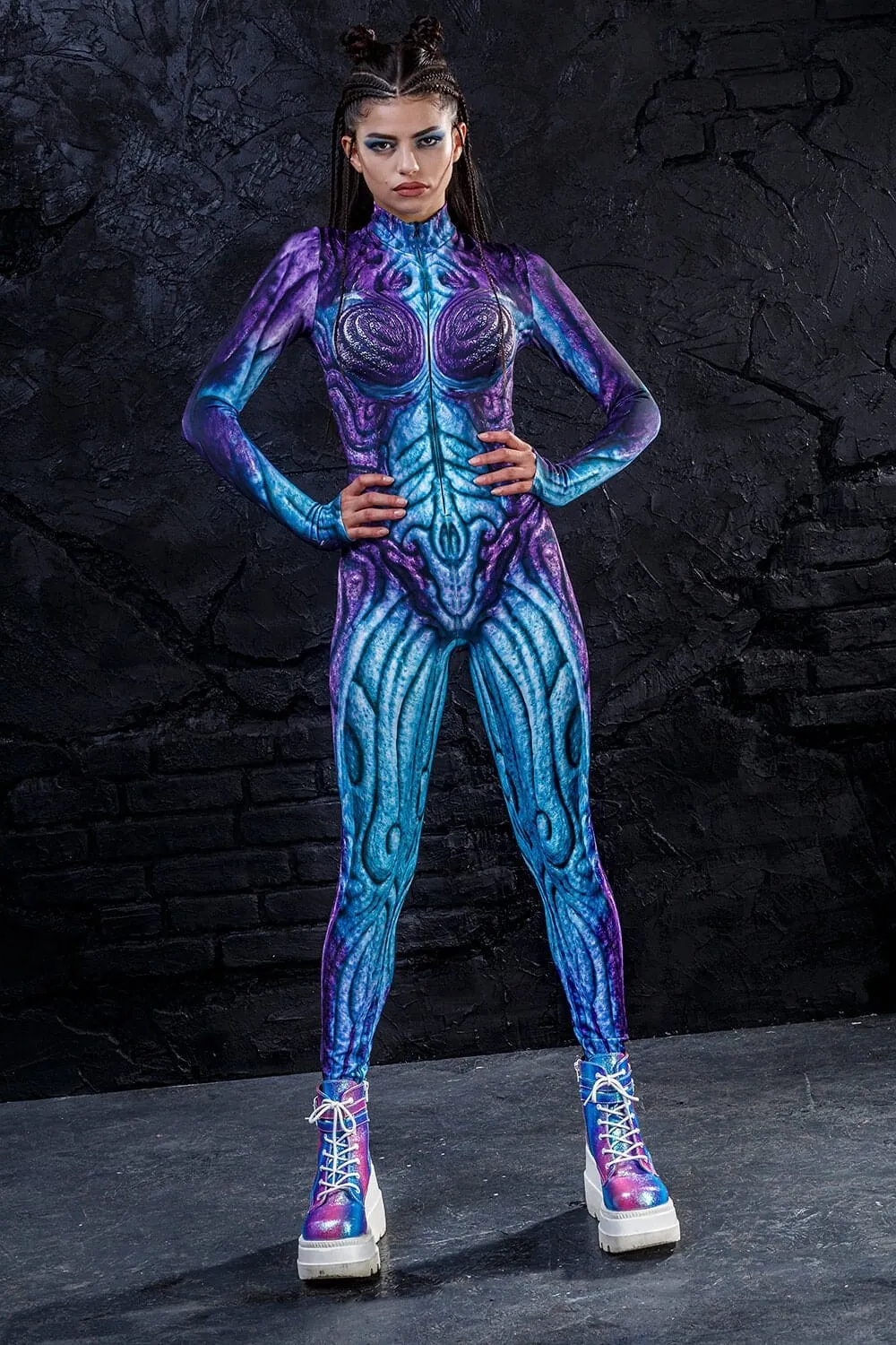 Odyssey Cyan Costume