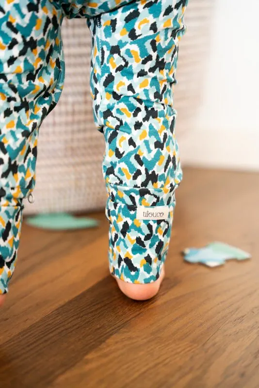 Organic Cotton Pyjamas  | Feather Print