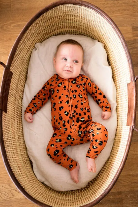 Organic Cotton Pyjamas | Leopard