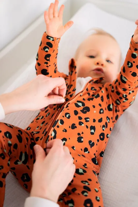 Organic Cotton Pyjamas | Leopard