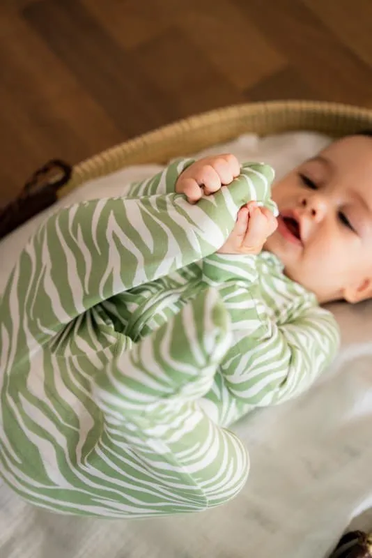 Organic Cotton Pyjamas | Zebra Stripes