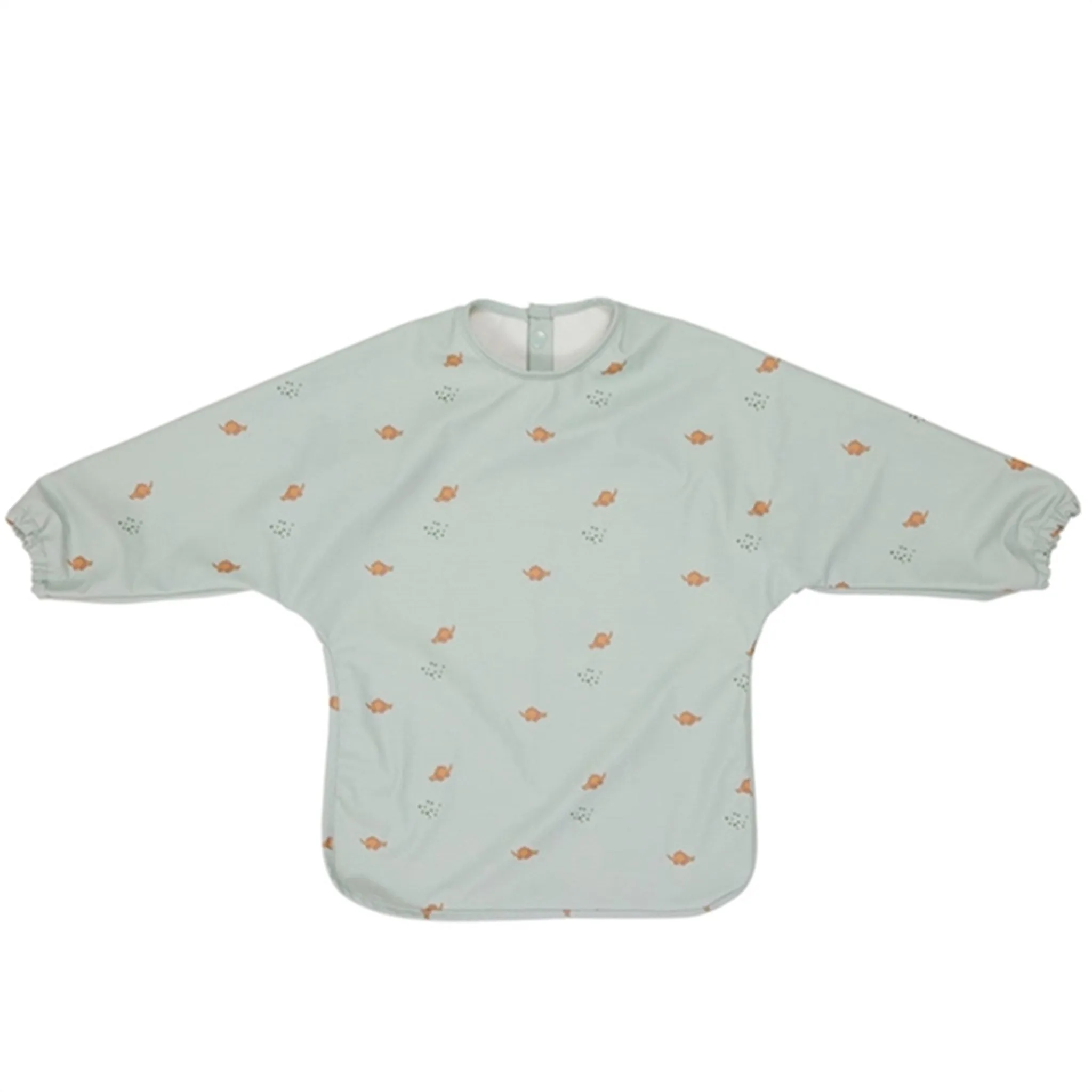 OYOY Cape Bib Dino Dusty Green