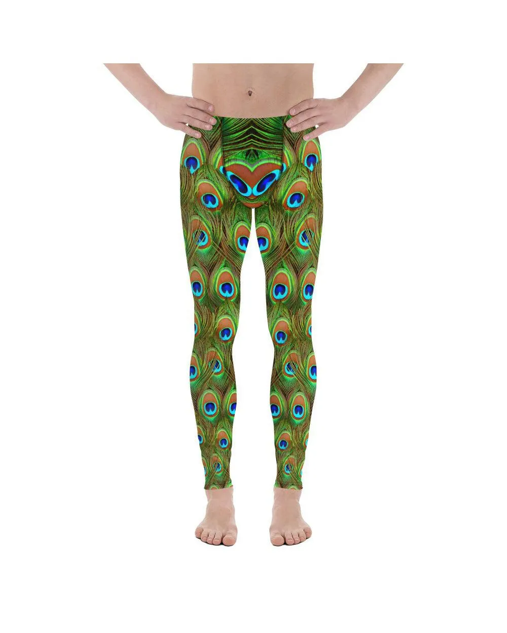 Peacock Feathered Meggings