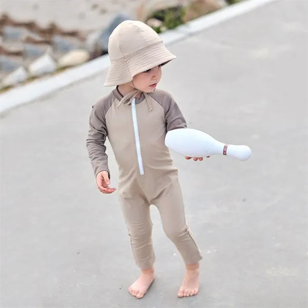 Petit Crabe Cappuccino Multicolor Bodysuit