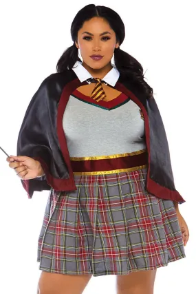 Plus Size Spellbinding School Girl Costume