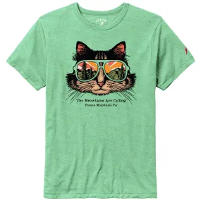 Pocono Mountains Meowtains are Calling Tee