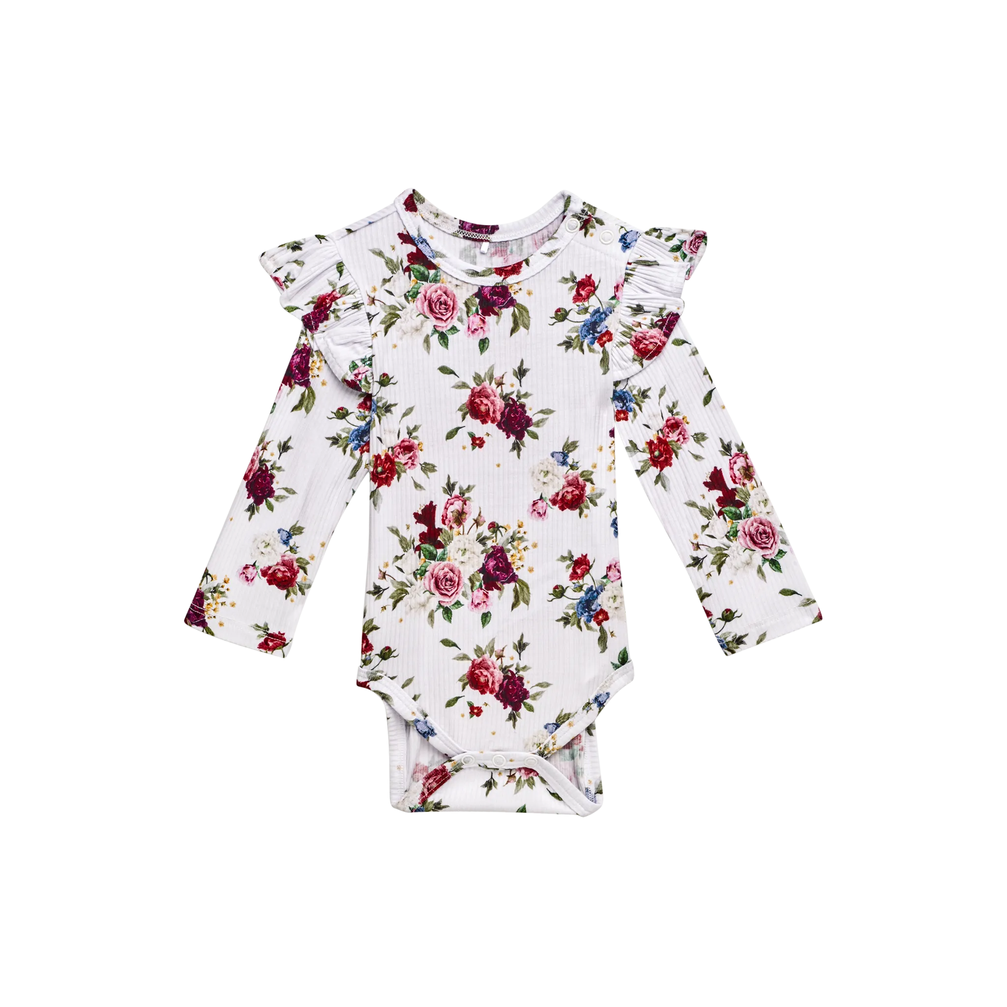 Posh Peanut Baby Philippa Ruffled Bodysuit