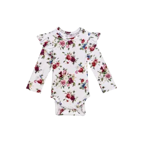 Posh Peanut Baby Philippa Ruffled Bodysuit