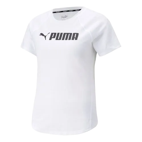 Puma Fit Logo Tee - Womens - White