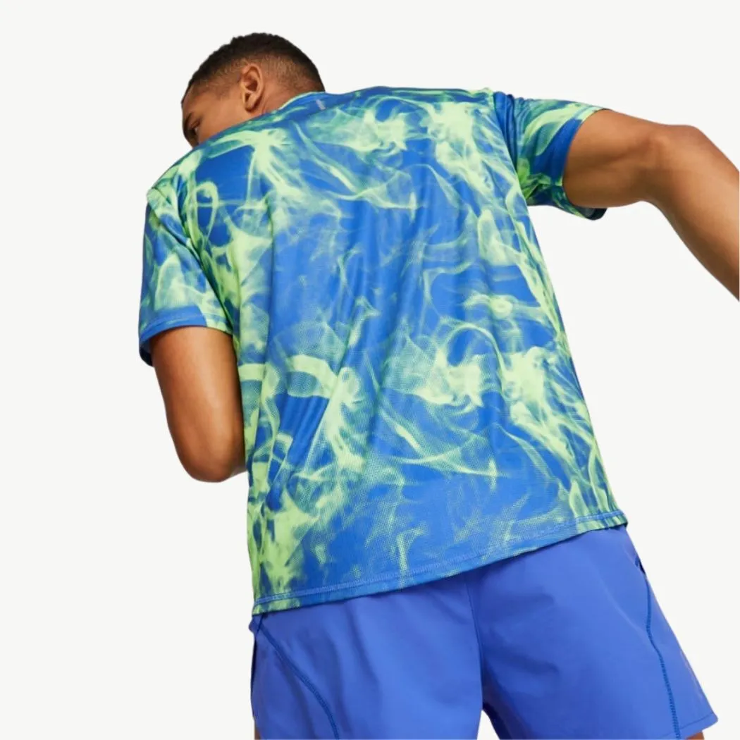 puma Run Favorite Printed Graphic Men's Tee