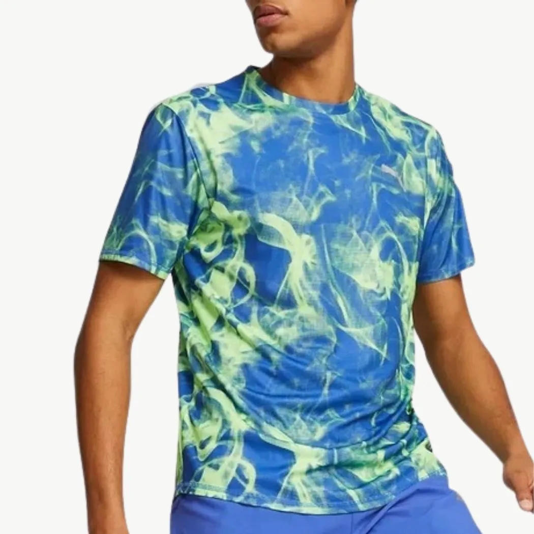 puma Run Favorite Printed Graphic Men's Tee