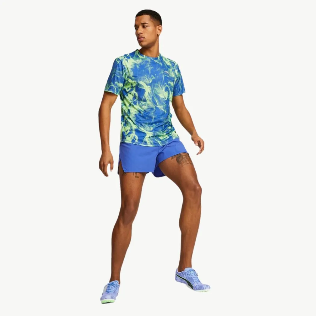 puma Run Favorite Printed Graphic Men's Tee