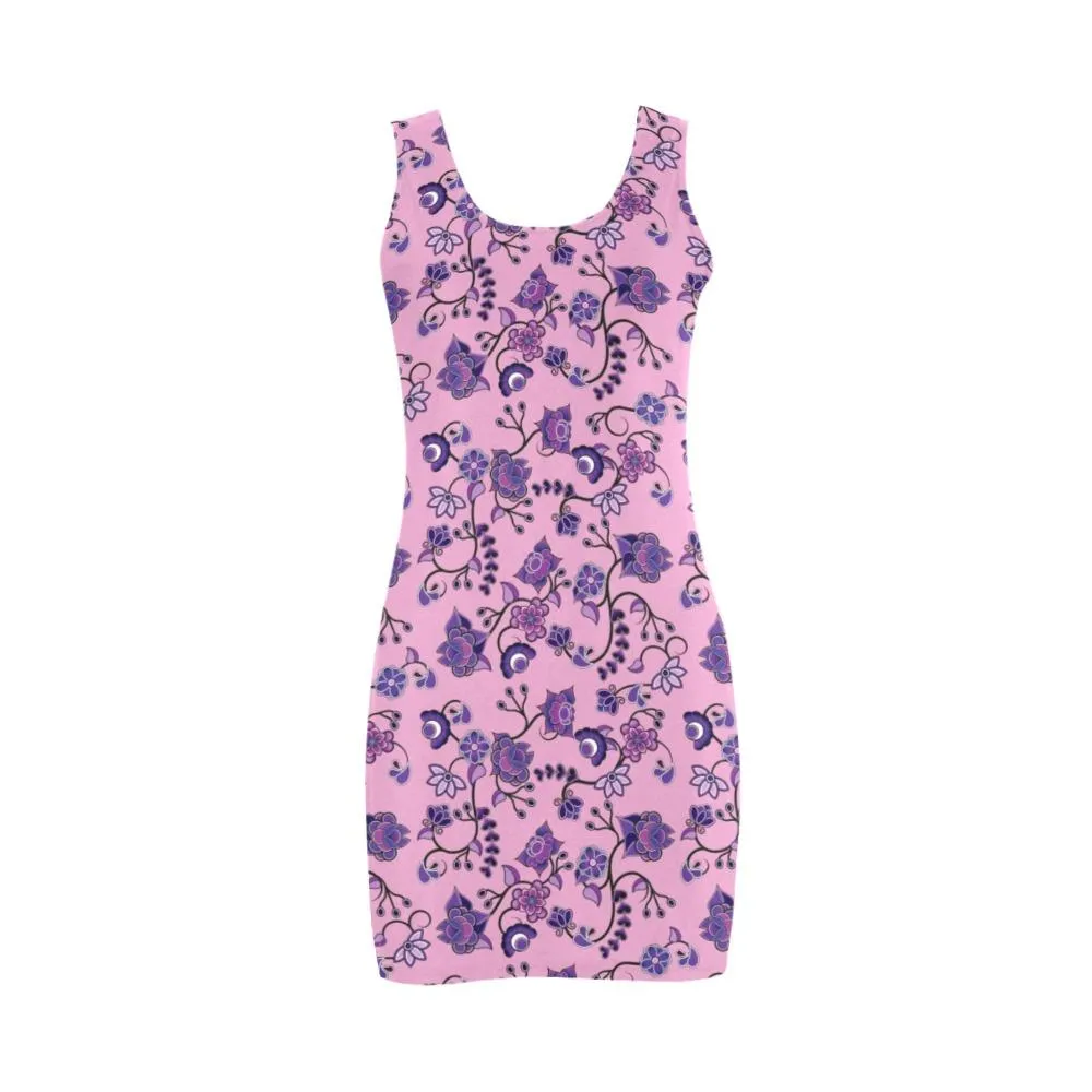 Purple Floral Amour Medea Vest Dress