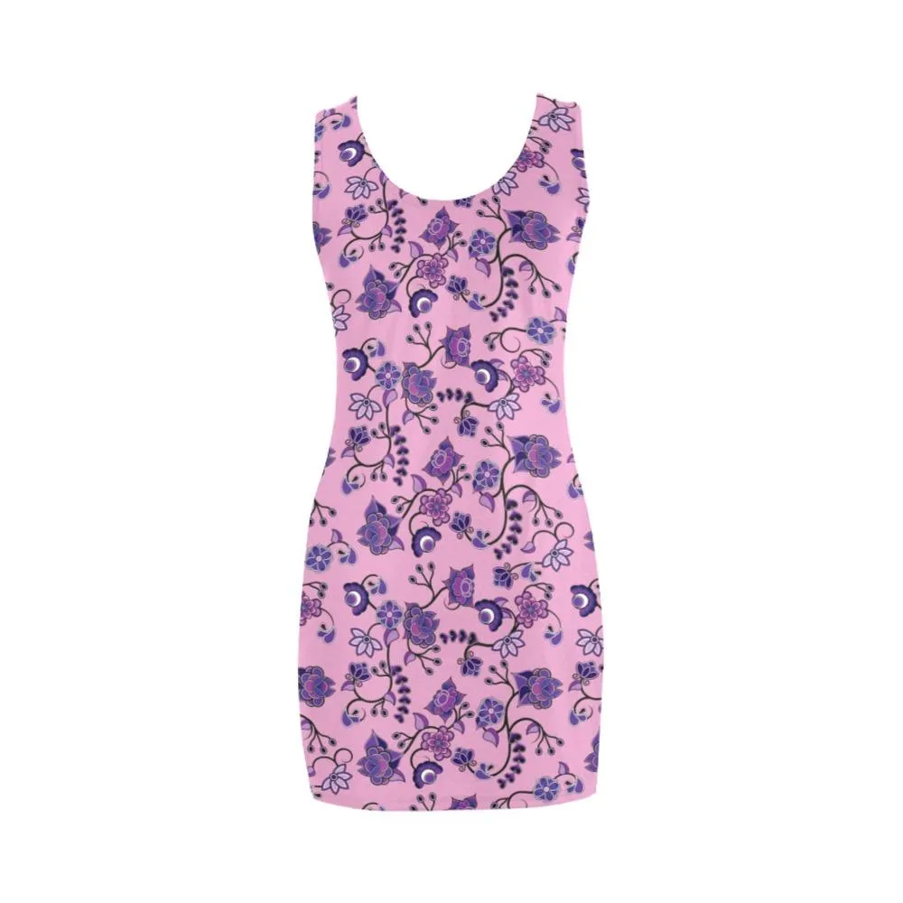 Purple Floral Amour Medea Vest Dress
