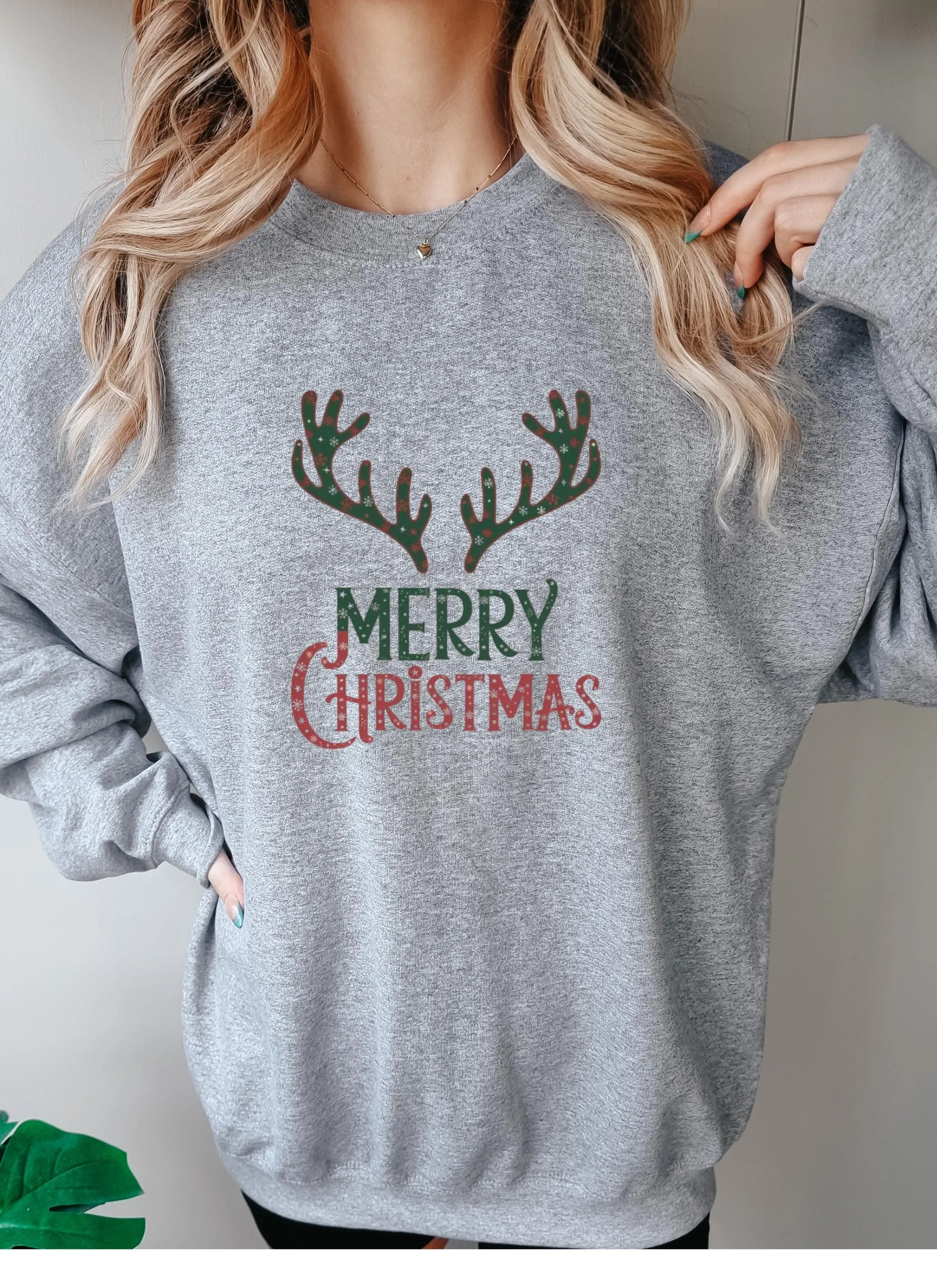 Reindeer Christmas  sweatshirt, Christmas sweatshirt,oh deer its christmas time  Reindeer sweatshirt,  Xmas Family Gift Santa