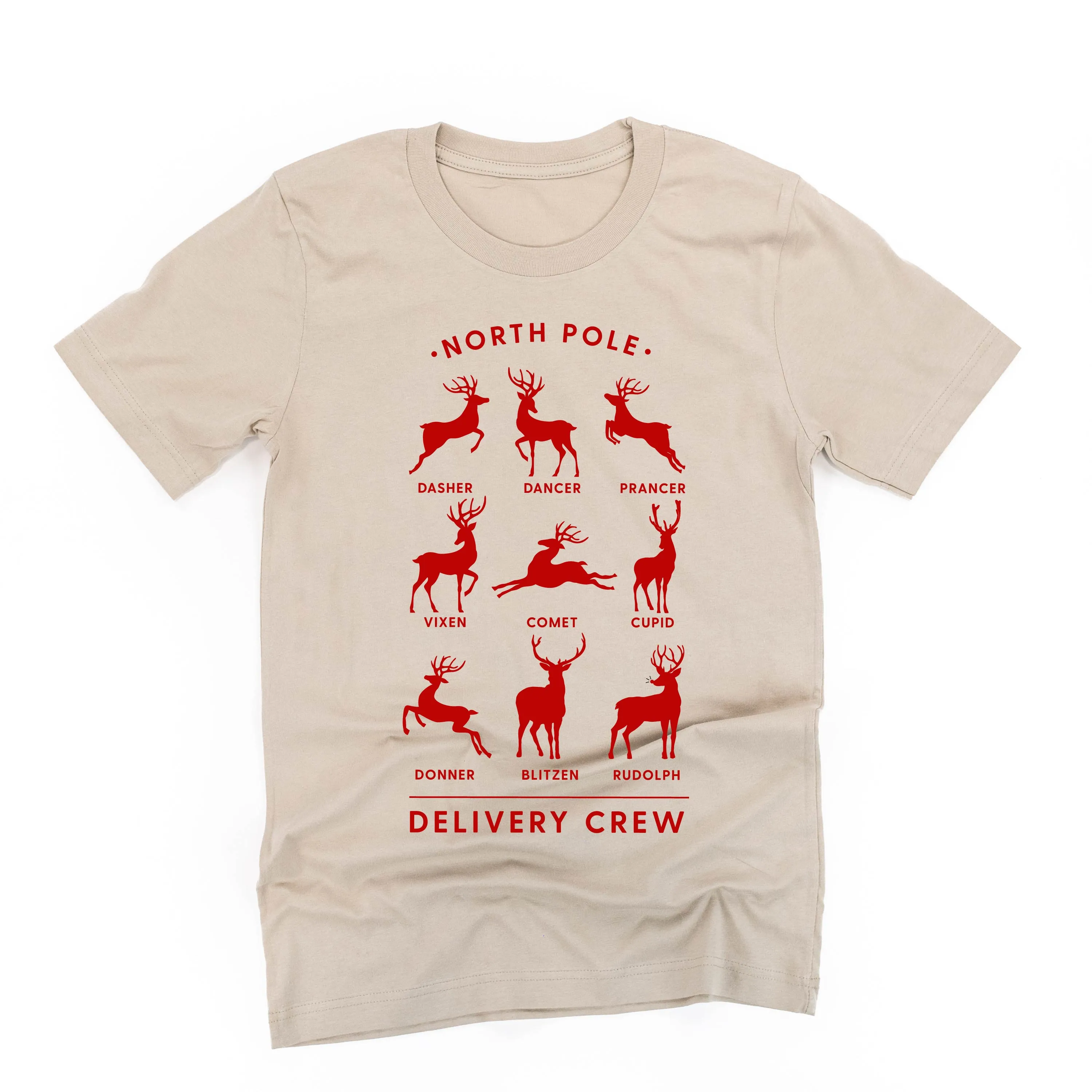 Reindeer - North Pole Delivery Crew - Unisex Tee
